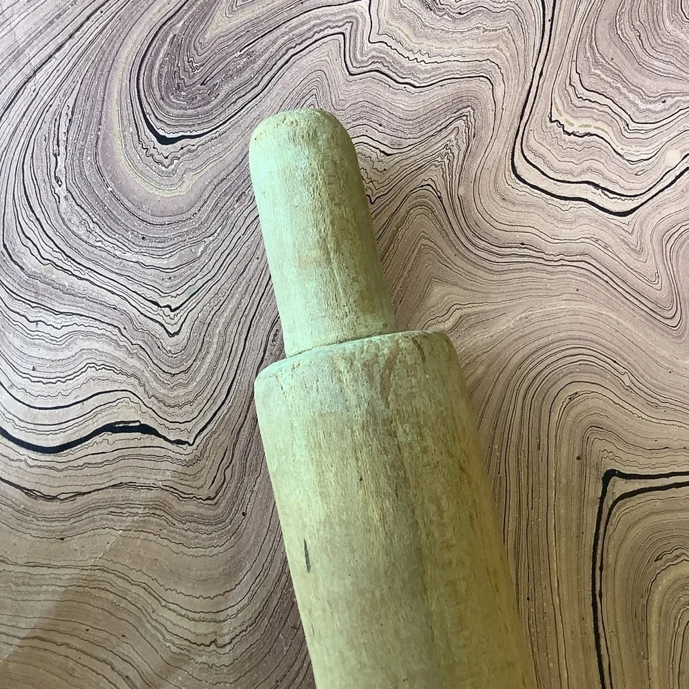 Old Antique Wood Rolling Pin
